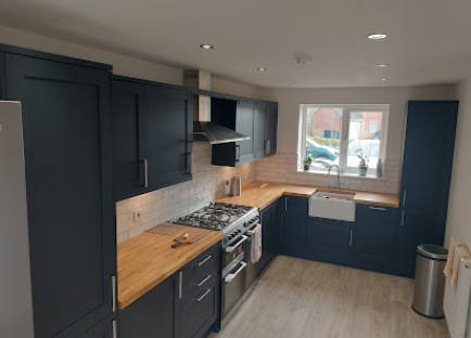 Modern kitchen and bathroom fitting by MME Property Services